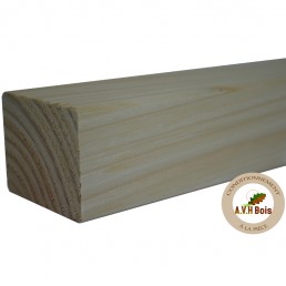 lambourde bois douglas 45 * 60 mm, lambourde douglas